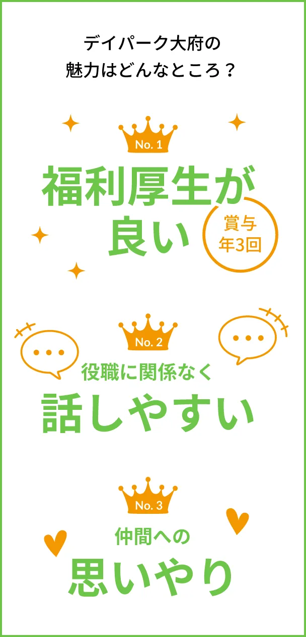 デイパーク大府の魅力はどんなところ？